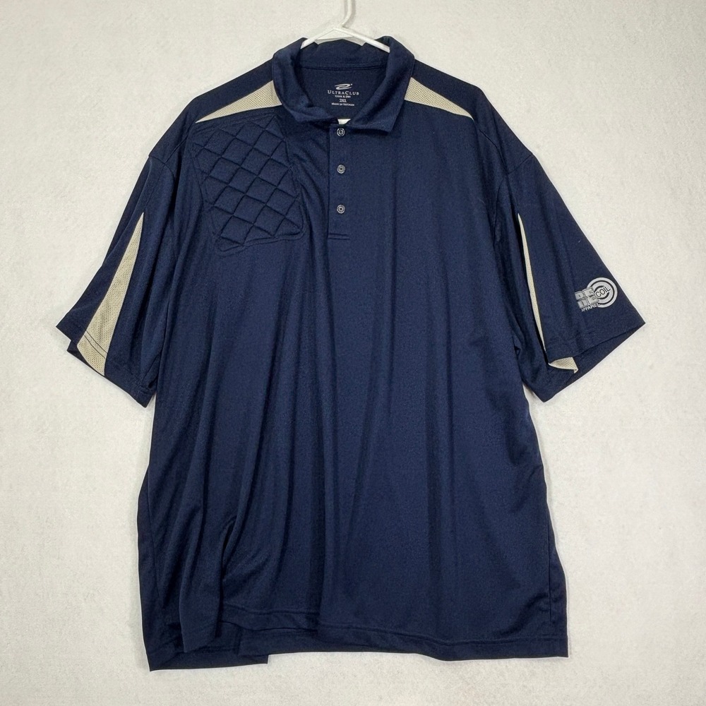 UltraClub Cool & Dry Polo 2XL Performance Shirt Tactical Range Sport Work